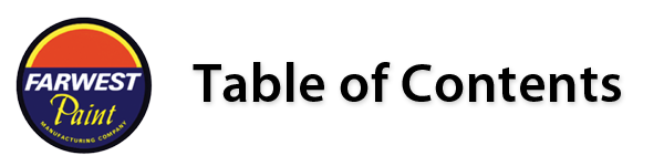 Catalog - Table of Contents
